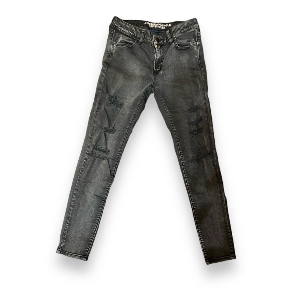 American Eagle Jeggings W/ Holes and Pockets